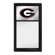 Georgia Bulldogs Mirrored Dry Erase Note Board