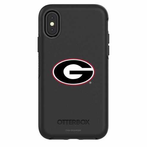 Georgia Bulldogs OtterBox iPhone X Symmetry Black Case
