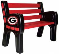 Georgia Bulldogs Park Bench