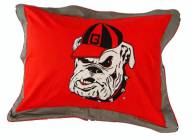 Georgia Bulldogs Printed Pillow Sham