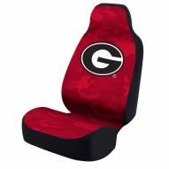 Georgia Bulldogs Red Camo Universal Bucket Car Seat Cover