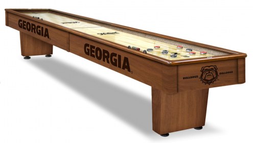 Georgia Bulldogs Shuffleboard Table