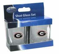 Georgia Bulldogs Shot Glass Set