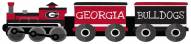 Georgia Bulldogs Train Cutout 6" x 24" Sign