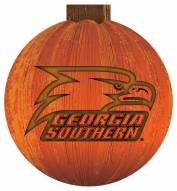 Georgia Southern Eagles 12" Halloween Pumpkin Sign