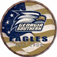 Georgia Southern Eagles 16" Flag Barrel Top
