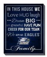 Georgia Southern Eagles 16" x 20" In This House Canvas Print