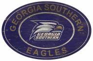 Georgia Southern Eagles 46" Heritage Logo Oval Sign
