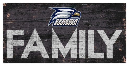 Georgia Southern Eagles 6&quot; x 12&quot; Family Sign
