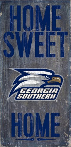 Georgia Southern Eagles 6&quot; x 12&quot; Home Sweet Home Sign