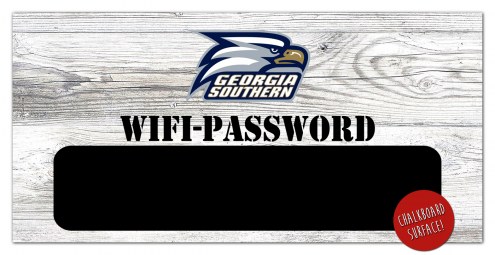 Georgia Southern Eagles 6&quot; x 12&quot; Wifi Password Sign