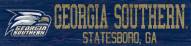 Georgia Southern Eagles 6" x 24" Team Name Sign