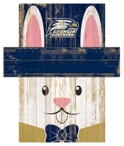 Georgia Southern Eagles 6&quot; x 5&quot; Easter Bunny Head