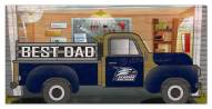 Georgia Southern Eagles Best Dad Truck 6" x 12" Sign