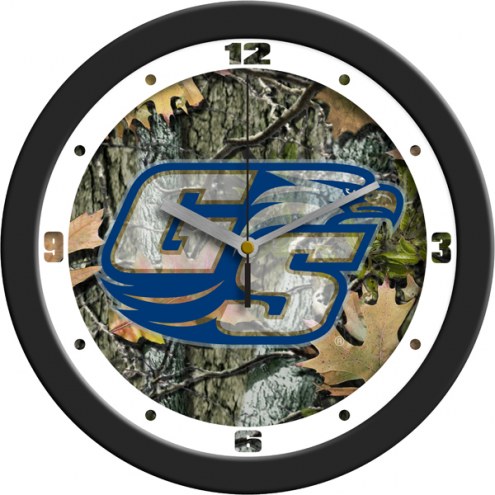 Georgia Southern Eagles Camo Wall Clock