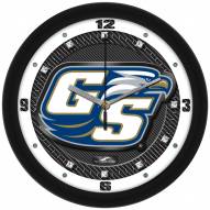 Georgia Southern Eagles Carbon Fiber Wall Clock
