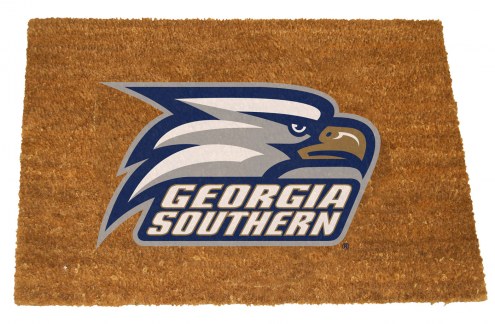 Georgia Southern Eagles Colored Logo Door Mat