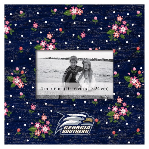 Georgia Southern Eagles Floral 10&quot; x 10&quot; Picture Frame