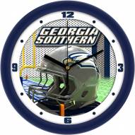 Georgia Southern Eagles Football Helmet Wall Clock