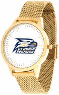 Georgia Southern Eagles Gold Mesh Statement Watch