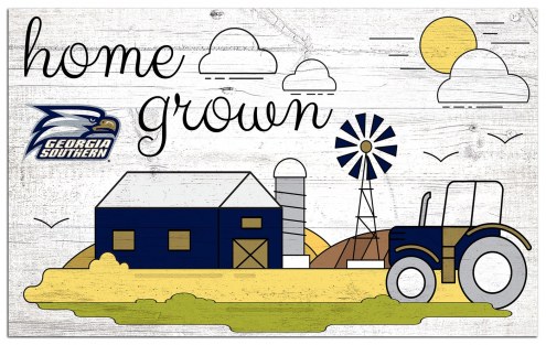 Georgia Southern Eagles Home Grown 11&quot; x 19&quot; Sign