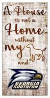 Georgia Southern Eagles House is Not a Home Sign