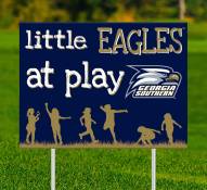 Georgia Southern Eagles Little Fans at Play 2-Sided Yard Sign