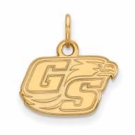 Georgia Southern Eagles NCAA Sterling Silver Gold Plated Extra Small Pendant