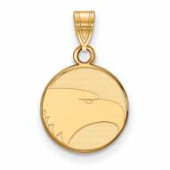 Georgia Southern Eagles Sterling Silver Gold Plated Small Pendant