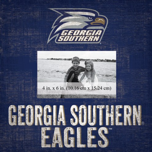 Georgia Southern Eagles Team Name 10&quot; x 10&quot; Picture Frame