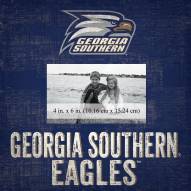 Georgia Southern Eagles Team Name 10" x 10" Picture Frame
