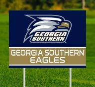 Georgia Southern Eagles Team Name Yard Sign