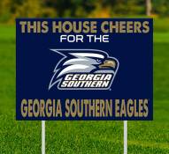 Georgia Southern Eagles This House Cheers for Yard Sign