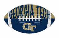 Georgia Tech Yellow Jackets 12" Football Cutout Sign