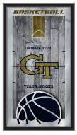 Georgia Tech Yellow Jackets Basketball Mirror