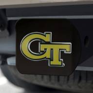 Georgia Tech Yellow Jackets Black Color Hitch Cover