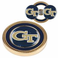 Georgia Tech Yellow Jackets Challenge Coin with 2 Ball Markers