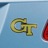 Georgia Tech Yellow Jackets Color Car Emblem