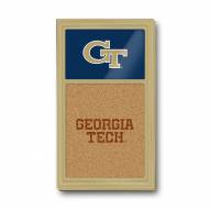 Georgia Tech Yellow Jackets Cork Note Board
