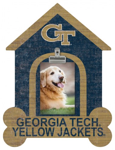 Georgia Tech Yellow Jackets Dog Bone House Clip Frame