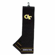 Georgia Tech Yellow Jackets Embroidered Golf Towel