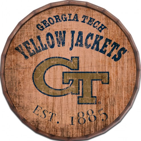 Georgia Tech Yellow Jackets Established Date 16&quot; Barrel Top