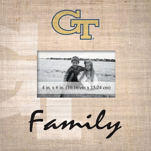 Georgia Tech Yellow Jackets Family Picture Frame