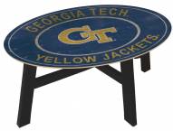 Georgia Tech Yellow Jackets Heritage Logo Coffee Table