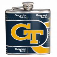 Georgia Tech Yellow Jackets Hi-Def Stainless Steel Flask
