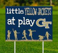Georgia Tech Yellow Jackets Little Fans at Play 2-Sided Yard Sign