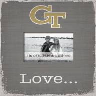 Georgia Tech Yellow Jackets Love Picture Frame