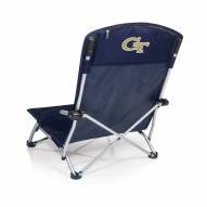 Georgia Tech Yellow Jackets Navy/Slate Tranquility Beach Chair