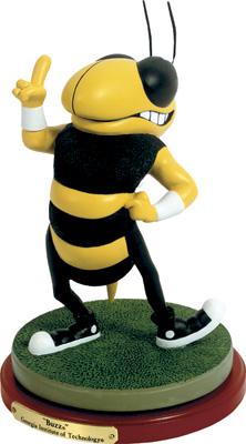 Georgia Tech Yellow Jackets Collectible Mascot Figurine
