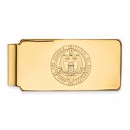 Georgia Tech Yellow Jackets Sterling Silver Gold Plated Money Clip